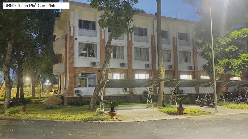 UBND Thành Phố Cao Lãnh