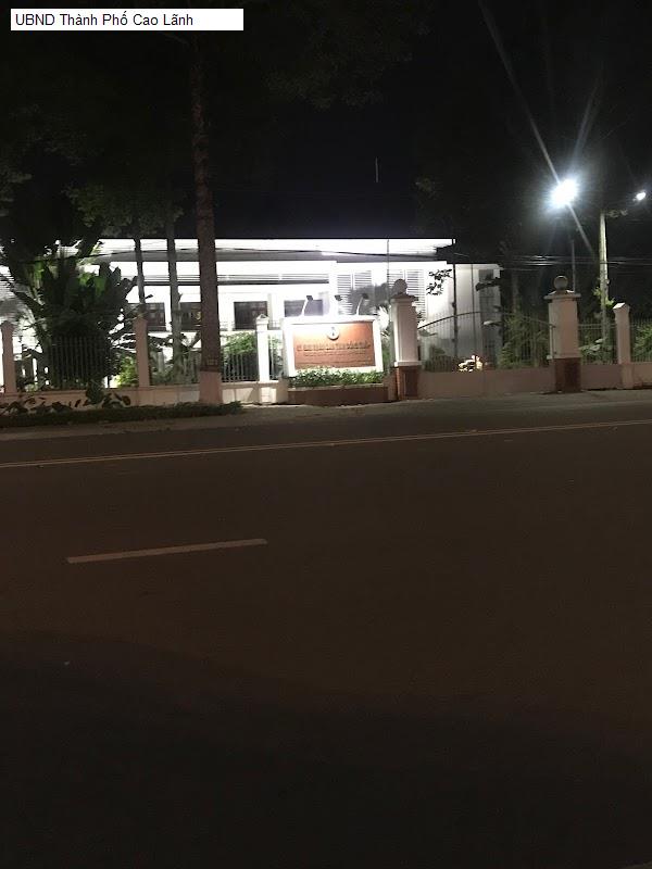 UBND Thành Phố Cao Lãnh