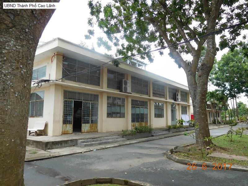 UBND Thành Phố Cao Lãnh