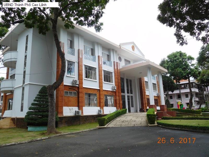 UBND Thành Phố Cao Lãnh