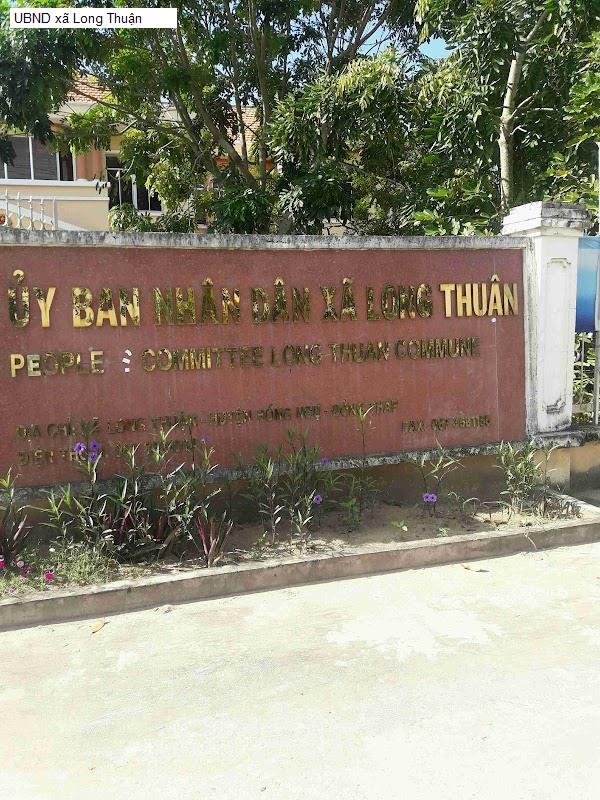 UBND xã Long Thuận
