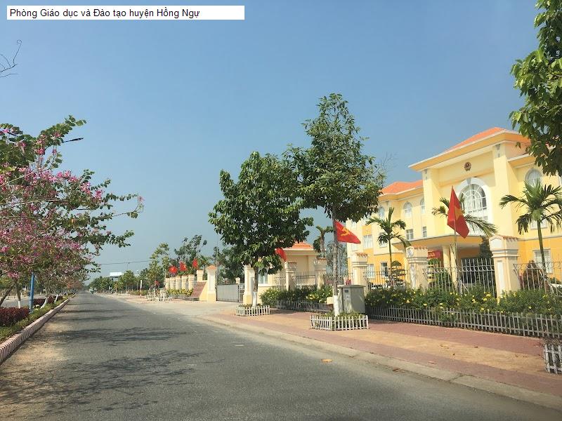 Phòng Giáo dục và Đào tạo huyện Hồng Ngự