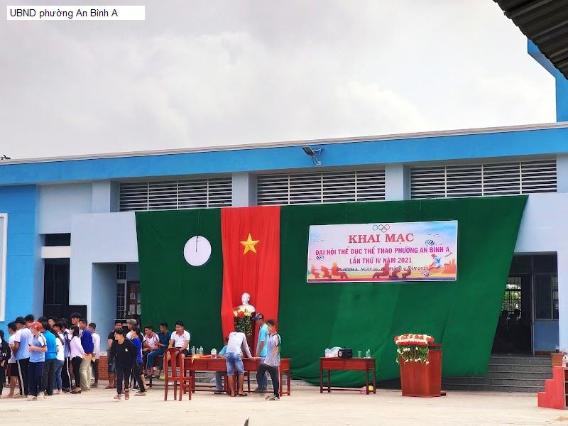 UBND phường An Bình A
