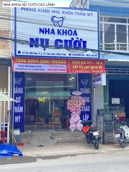 NHA KHOA NỤ CƯỜI-CAO LÃNH